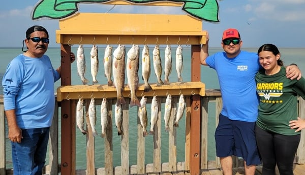 Redfish, Sheepshead fishing in Port Isabel, Texas