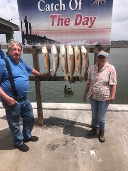 Redfish fishing in Rockport, Texas