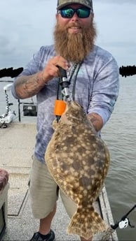 Flounder fishing in Freeport, Texas