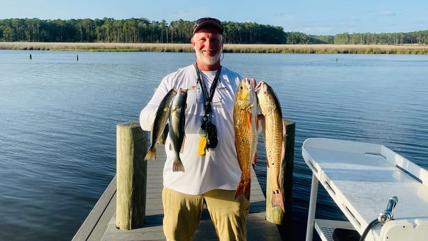 Redfish fishing in Santa Rosa Beach, Florida