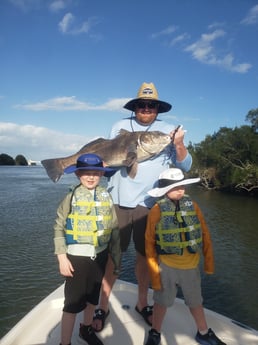 Black Drum Fishing in New Smyrna Beach, Florida