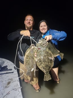 Flounder Fishing in South Padre Island, Texas