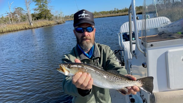 Speckled Trout / Spotted Seatrout fishing in Santa Rosa Beach, Florida