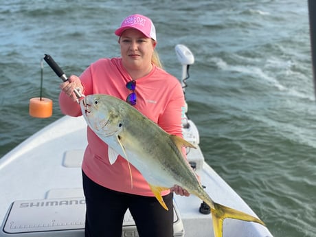 Jack Crevalle fishing in Port O&#039;Connor, Texas