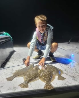 Flounder Fishing in South Padre Island, Texas