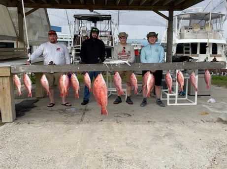 Red Snapper Fishing in South Padre Island, Texas