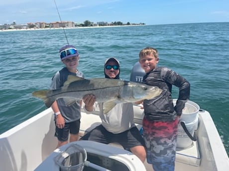 Snook fishing in Clearwater, Florida