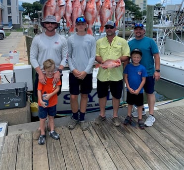 Red Snapper fishing in Biloxi, Massachusetts