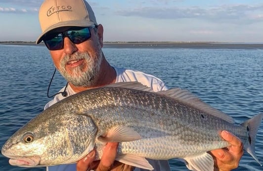 Redfish fishing in Beaufort, North Carolina