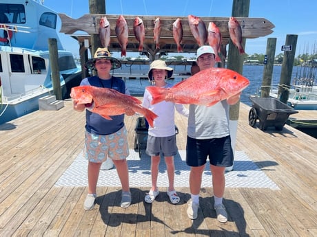 Red Snapper Fishing in Orange Beach, Alabama