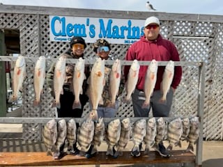 Redfish, Sheepshead Fishing in Corpus Christi, Texas