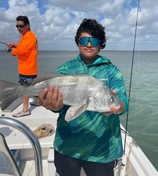 Black Drum fishing in Port Isabel, Texas