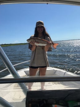 Redfish fishing in Freeport, Florida