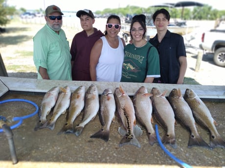 Redfish fishing in San Antonio, Texas