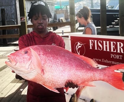 Red Snapper fishing in Port Aransas, Texas