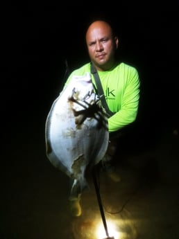 Flounder fishing in Rio Hondo, Texas