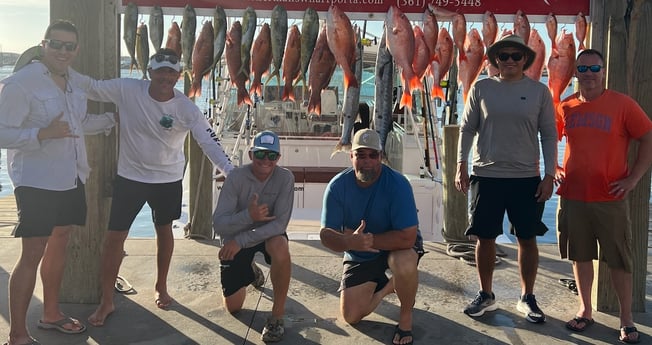 Mahi Mahi / Dorado, Red Snapper fishing in Port Aransas, Texas