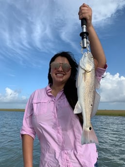 Redfish fishing in Galveston, Texas