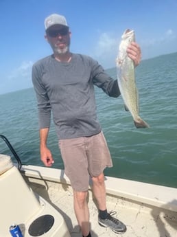 Redfish fishing in South Padre Island, Texas