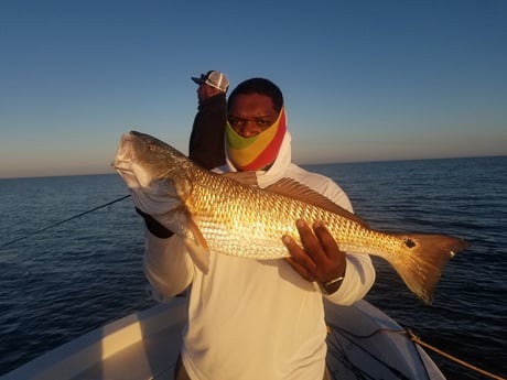 Redfish fishing in Sulphur, Louisiana