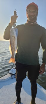 Redfish fishing in Galveston, Texas