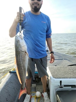 Redfish fishing in Galveston, Texas