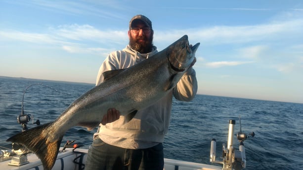 Fishing in Manistee, Michigan