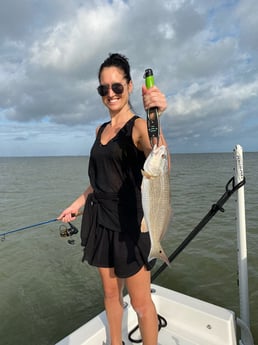 Redfish fishing in Galveston, Texas