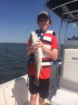 Redfish fishing in Corpus Christi, Texas