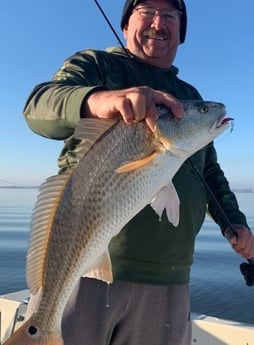 Redfish fishing in Galveston, Texas