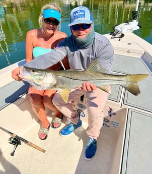 Snook fishing in Sarasota, Florida