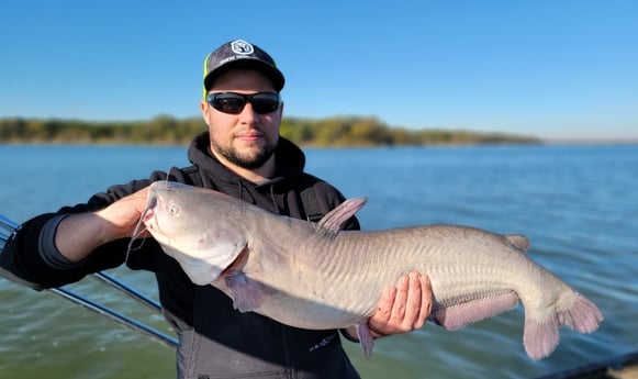 Blue Catfish fishing in Dallas, Texas