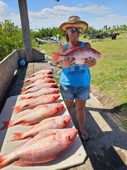 Red Snapper Fishing in South Padre Island, Texas