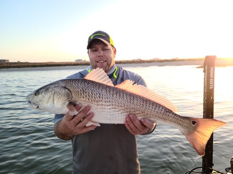 Redfish fishing in Port O&#039;Connor, Texas