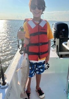 Redfish fishing in Galveston, Texas