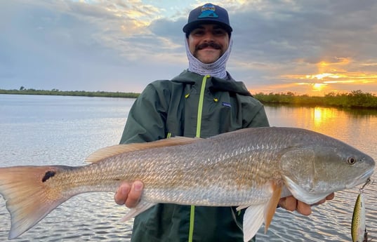 Redfish fishing in New Smyrna Beach, Florida