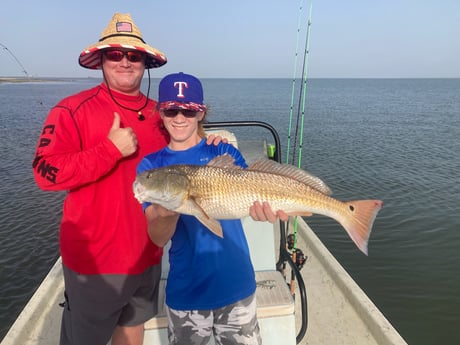 Redfish fishing in Rockport, Texas