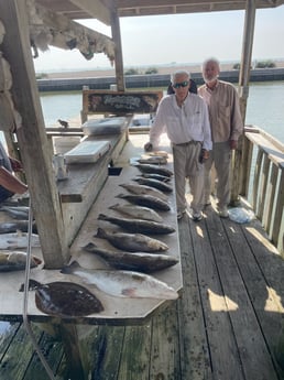 Flounder, Sheepshead, Speckled Trout Fishing in Galveston, Texas