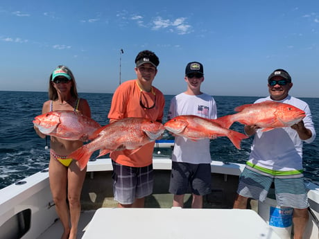 Red Snapper fishing in Biloxi, Mississippi