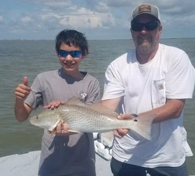 Redfish fishing in Matagorda, Texas