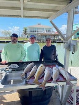 Redfish fishing in Rockport, Texas