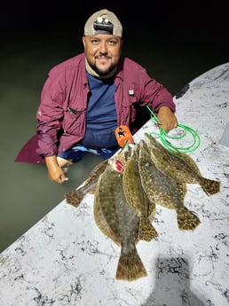 Flounder Fishing in Rio Hondo, Texas