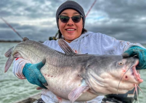 Blue Catfish Fishing in Dallas, Texas