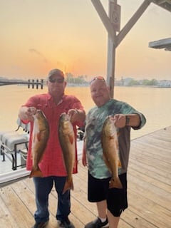 Fishing in Port Isabel, Texas