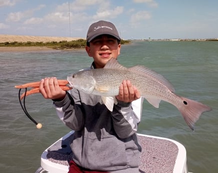 Redfish fishing in South Padre Islands, Texas