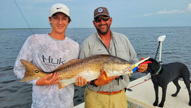 Redfish fishing in Beaufort, North Carolina