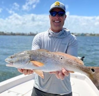 Redfish fishing in Corpus Christi, Texas