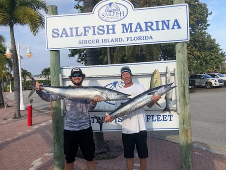 Wahoo fishing in West Palm Beach, Florida