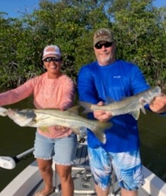 Snook fishing in Key Largo, Florida