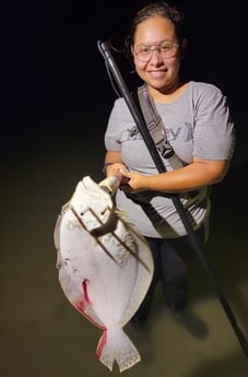 Flounder Fishing in Rio Hondo, Texas